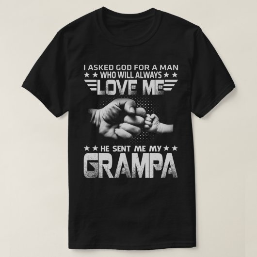 liefje dat hij mijn grampa stuurde t-shirt (Design voorkant)