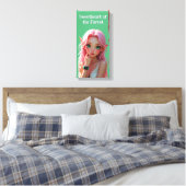 Liefje Elfie Canvas Afdruk (Insitu (Slaapkamer))
