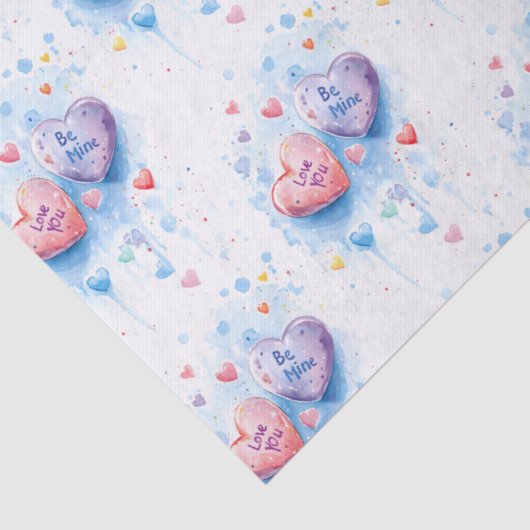 Liefje Feesten Middenschaal Tissuepapier (Detail)