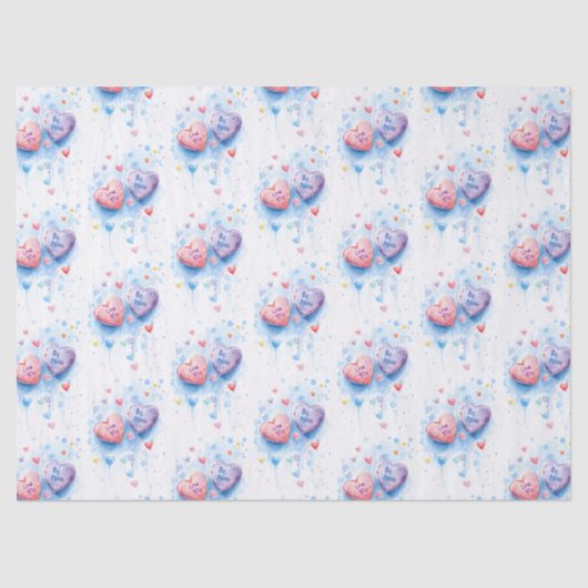 Liefje Feesten Middenschaal Tissuepapier (Voorkant)
