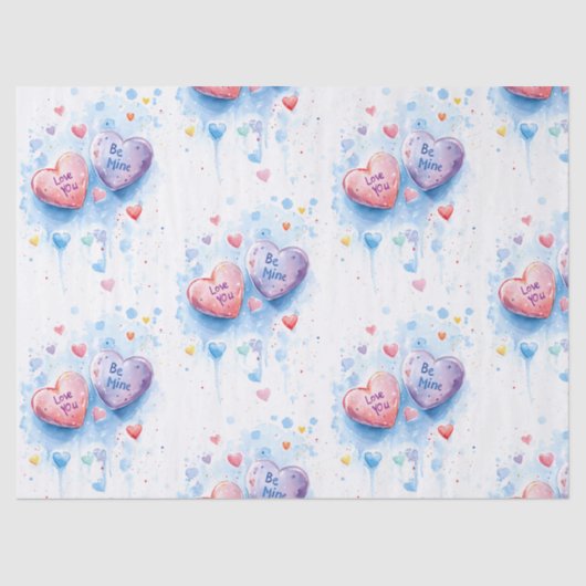 Liefje Feesten Tissuepapier (Voorkant)