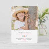 Liefje Foto Birthday Kaart (Staand voorkant)