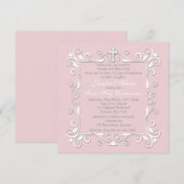 Liefje Hoeken Religieuze Uitnodiging (Voorkant / Achterkant)