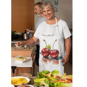 Liefje Kersen in Waterverf, op maat Schort