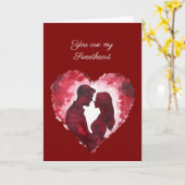 Liefje Liefde Kaart (Gele Bloem)