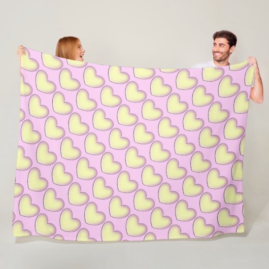 Liefje Love Fleece Deken (In situ)
