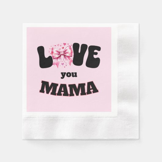 Liefje Mama Coquette Servet (Voorkant)