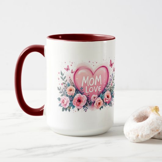 Liefje mama mok (Met donut)