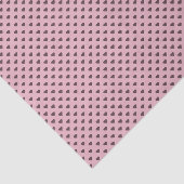 Liefje Micro Dot (Bruin Op Roze) Tissuepapier (Detail)