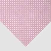 Liefje Micro Stip (Wit Op Roze) Tissuepapier (Detail)