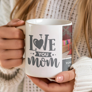 Liefje Moeder Grijze Moederdag Cadeau Koffiemok