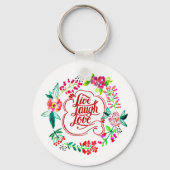 Liefje om te lachen sleutelhanger (Voorkant)