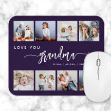 Liefje Oma 8 Foto Collage Paars