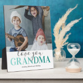 Liefje Oma Foto Fotoplaat (Zijkant)