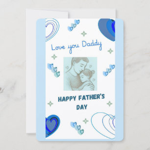 Liefje Papa Gelukkige Vaderdag Kaart