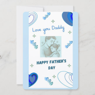 Liefje Papa Gelukkige Vaderdag Kaart