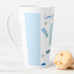 Liefje Papa Gelukkige Vaderdag Latte Mok