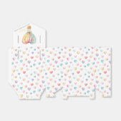 Liefje Pastel Hart Baby Favoriet Doos Bedankdoosjes (Uitgevouwen)