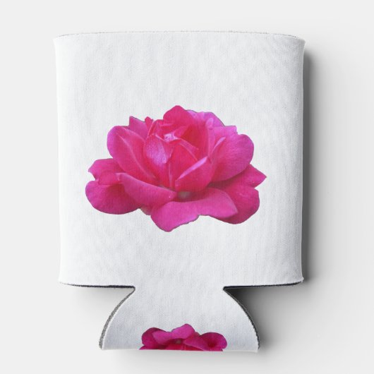 liefje roze roze roze bloem blikjeskoeler (Achterkant)