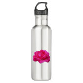 liefje roze roze roze bloem waterfles  (Voorkant)