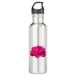 liefje roze roze roze bloem waterfles 