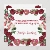 Liefje Rustige Rozen (Voorkant / Achterkant)