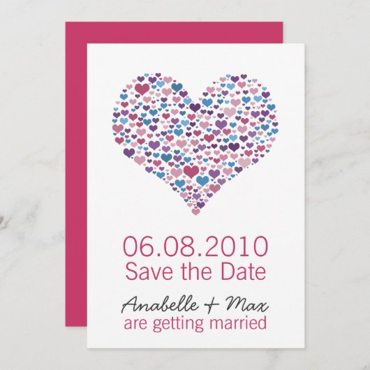Liefje Save the Date (Voorkant / Achterkant)