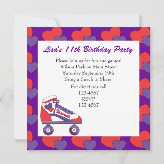 Liefje Schaats Kaart (Voorkant)