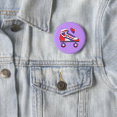 Liefje Schaats Ronde Button 5,7 Cm (In situ)