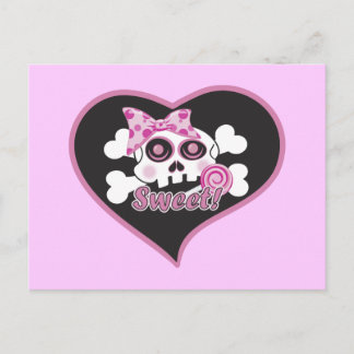 Liefje Skull Briefkaart