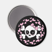 Liefje Skull Magneet (Voorkant / Achterkant)