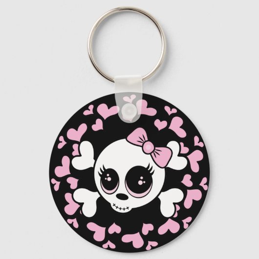 Liefje Skull Sleutelhanger (Voorkant)