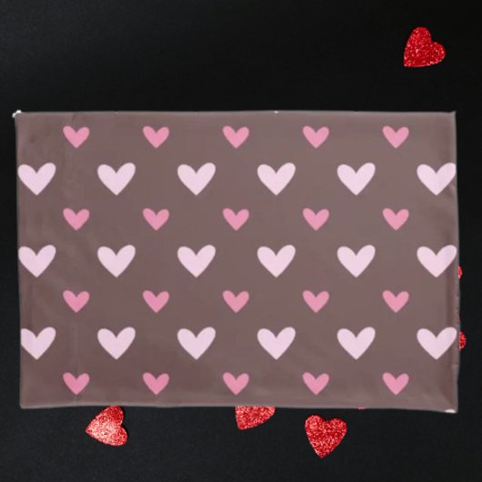 liefje Sloopkussen – Roze & Blush Harten Kussensloop