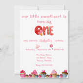 Liefje Valentijn 1e Verjaardag Kaart (Voorkant)