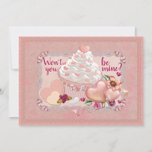 Liefje Valentijnsdag Kaart (Achterkant)