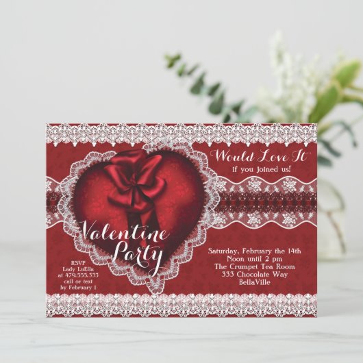 Liefje Valentijnsdag Kaart (Staand voorkant)