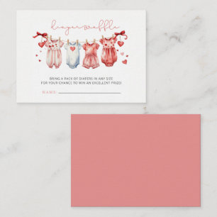 Liefje Valentijnse Baby shower LuidERE Raffle Informatiekaartje