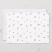 Liefje Valentijns's verjaardagsfoto uitnodiging (Achterkant)