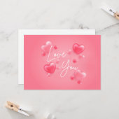 Liefje van me kaart (Voorkant / Achterkant in situ)