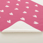 Liefje Vet Roze Kleine Sherpa Deken (3/4)