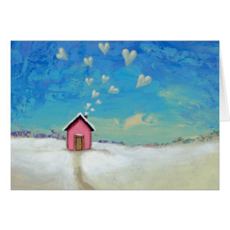 Liefje voor een liefdeshut, leuke kunst Staand War