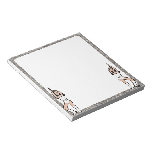 Liefje Wit #2 Notitieblok (Schuin)