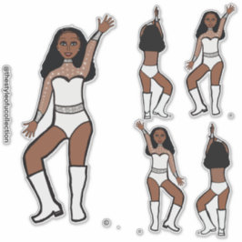 Liefje Witte Danser Stickers #1
