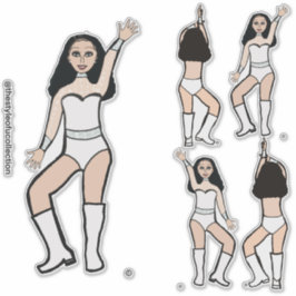 Liefje Witte Danser Stickers #2
