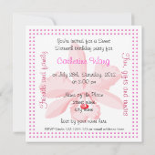 liefje zestien partijenuitnodiging. kaart (Achterkant)