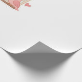 Liefjes op het raam - Schattigee Lovebirds Sticker Cadeaupapier (Hoek)