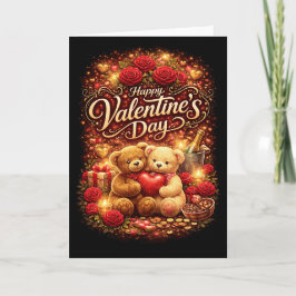 Liefjes voor altijd feestdagen kaart