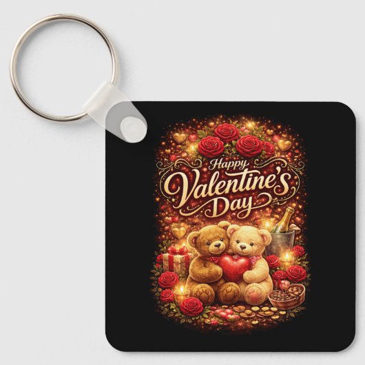 Liefjes voor altijd sleutelhanger (Voorkant)