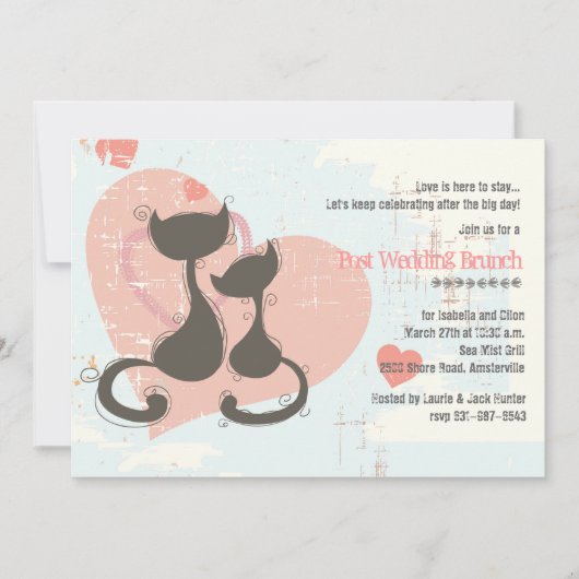 Liefkattenuitnodiging Kaart (Voorkant)