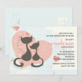 Liefkattenuitnodiging Kaart (Voorkant / Achterkant)